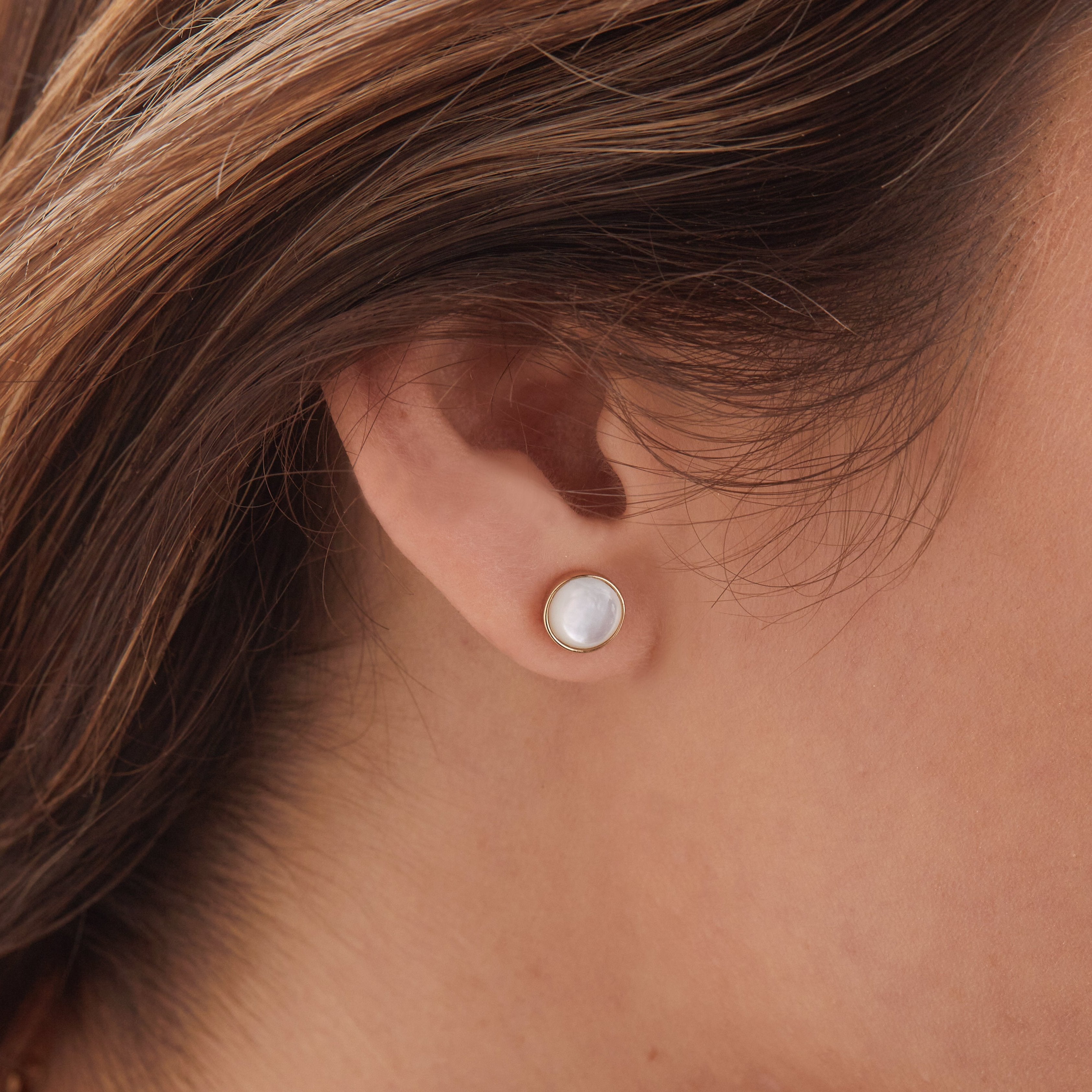 Pearl Stud Earrings