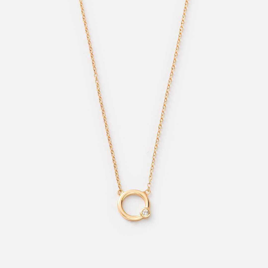 Circle Pendant Necklace