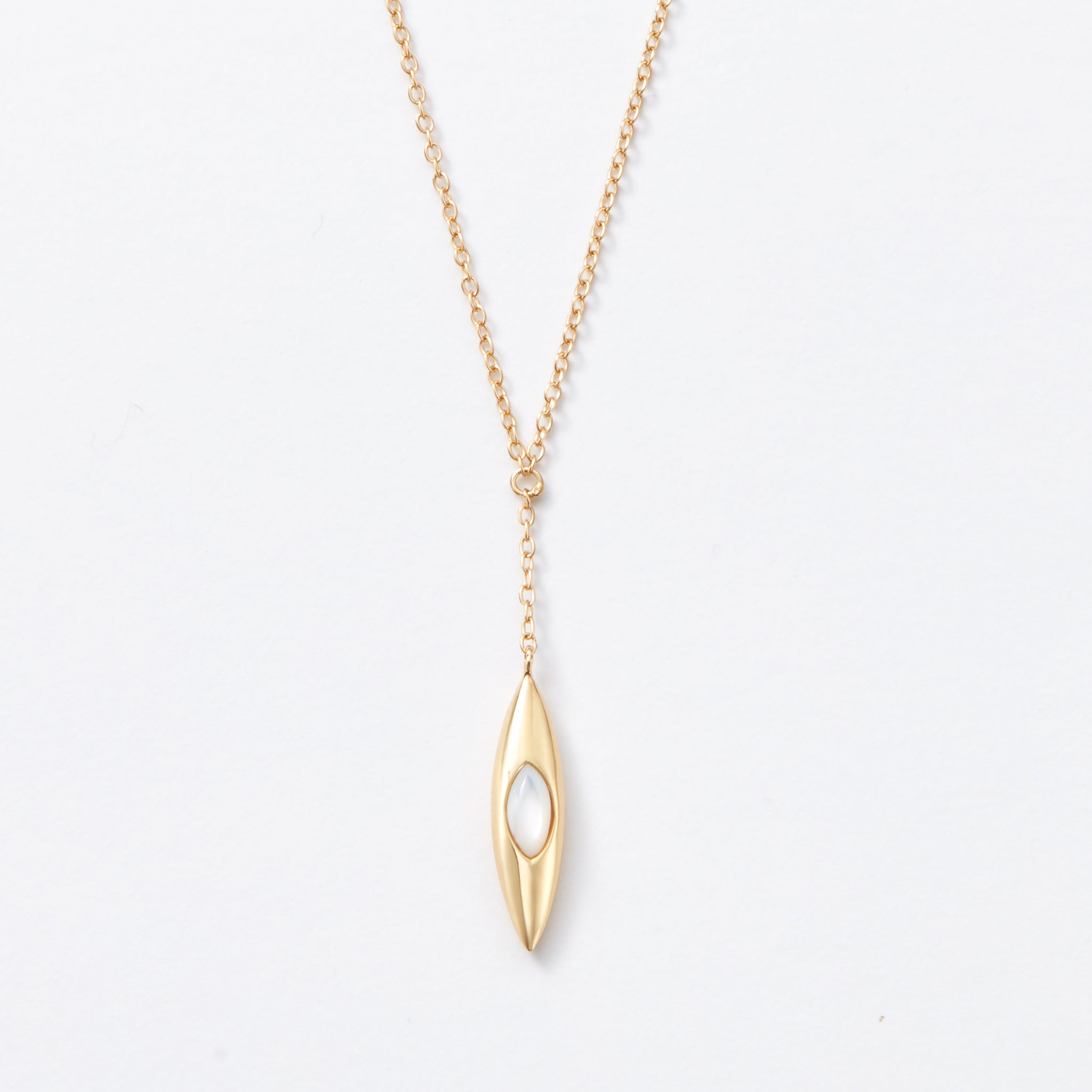 Floating Iris Pendant Necklace - Pre-Order (Shipping Begins 9/28)