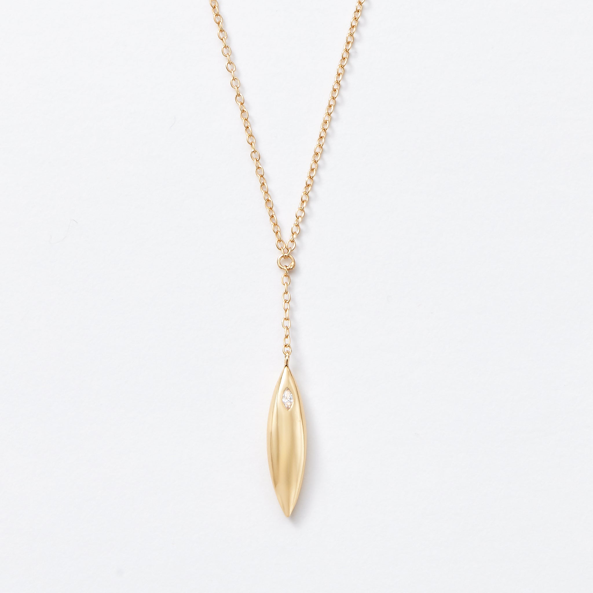 Floating Iris Pendant Necklace - Pre-Order (Shipping Begins 9/28)