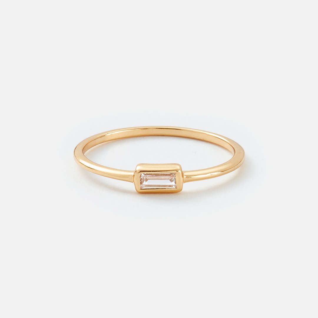 Single Baguette Ring