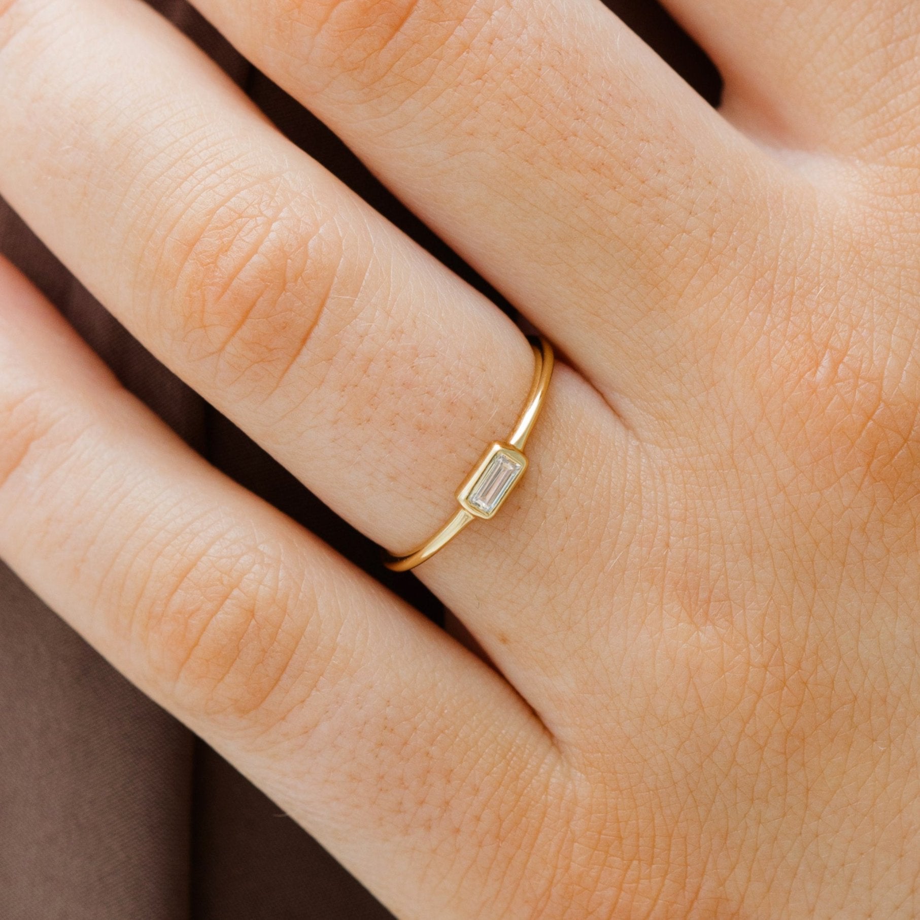 Single Baguette Ring